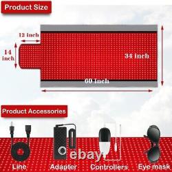 Red Light Therapy Mat Pain Relief Home Red Light Therapy Blanket for Full Body