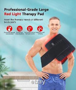 Red Light Therapy Pad LED Infrared Full Body Mat Device Back Muscle Pain Relief