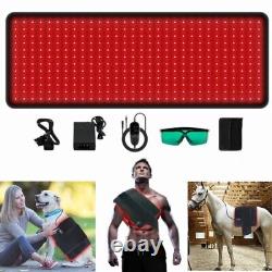 Red Light Therapy Pad LED Infrared Therapy Mat for Back Shoulder Pain Relief