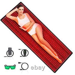 Red Light Therapy Pad LED Infrared Wrap Full Body for Muscle Pain Relief