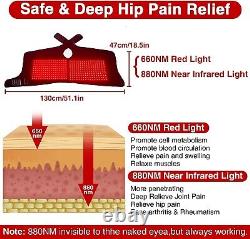 Red Light Therapy Wrap, 340Pcs 660nm & 680Pcs 850nm LED