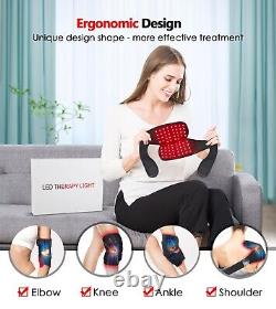 Red Light Therapy Wrap LED Near Infrared Belt Shoulder Knee Pain Relief