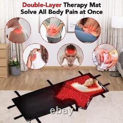 Red Light Therapy for Body, 67x 24 Red Light Therapy Mat with 2832LEDs for Body
