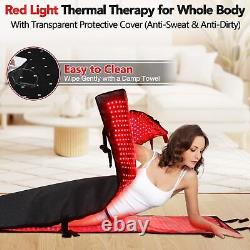 Red Light Therapy for Body, 67x 24 Red Light Therapy Mat with 2832LEDs for Body
