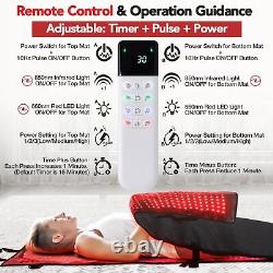Red Light Therapy for Body, 67x 24 Red Light Therapy Mat with 2832LEDs for Body