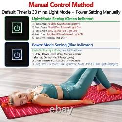 Red Light Therapy for Body, 67x 24 Red Light Therapy Mat with 2832LEDs for Body