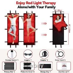 Red Light Therapy for Body, 67x 24 Red Light Therapy Mat with 2832LEDs for Body