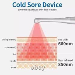 Red Light Therapy for Pain Relief Skincare Cold Sore and Canker Sore 660nm 850nm