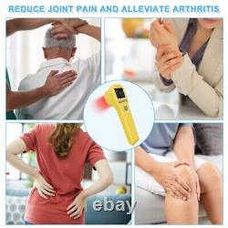 Red and Near Infrared Light Therapy for Pain Relief, 650+808nm Class 2 Laser