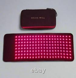 Soleil Well Red Light Therapy Battery Powered Waist Wrap Pad Belt Pain Relief