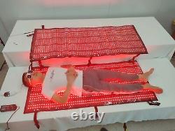 Super large body slimming red light therapy physical pad device