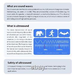 Suyzeko Handheld Ultra sound Therapy Ultrasonic Muscle Recovery Tens Fisioterapi