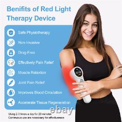 Therapeutic Cold Laser 1760mW Low Frequency Muscle Massager for Joint Pain