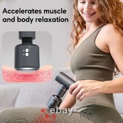 Thermacool Handheld Masage Gun Deep Tissue Heat & Cold Therapy for Pain Relief