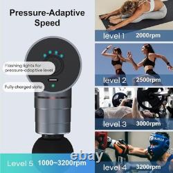 Thermacool Handheld Masage Gun Deep Tissue Heat & Cold Therapy for Pain Relief