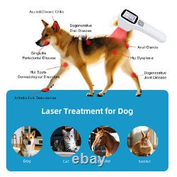 Touchscreen 2.5W Cold Laser Therapy Device For Pain Relief 650/808nm 905nm 980nm