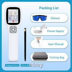 Touchscreen 2.5W Cold Laser Therapy Device For Pain Relief 650/808nm 905nm 980nm