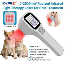 Touchscreen Low Level Laser Therapy Device Infrared Light for Body Pain Relief