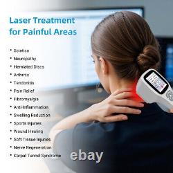 Touchscreen Low Level Laser Therapy Device Infrared Light for Body Pain Relief