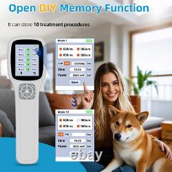 Touchscreen Low Level Laser Therapy Device Infrared Light for Body Pain Relief