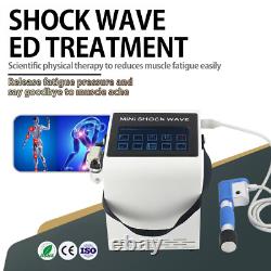 US Pneumatic Shock Wave Therapy Machine Body Pain Relief ED Treatment Salon