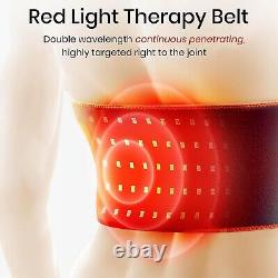 UTK Red Light Therapy for Body Pain Relief Belt Relieve Back and Joint Pain