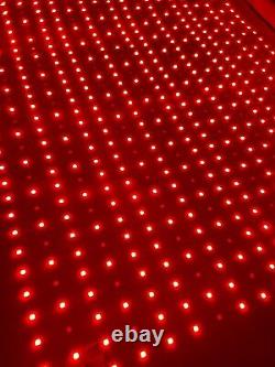 Upgrade Large size full body Red light therapy mat for body pain relief. Fat loss
