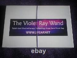 Violet Ray Portable Light Therapy PEMF Wand 110V US Plug