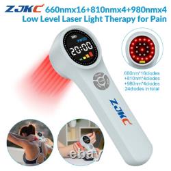 ZJKC 1760mW Pulsed Light Therapy Cold Laser Treatment Device for Pain Relief