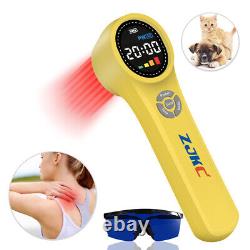 ZJKC Class 4 Cold Laser Therapy Device for Pain Relief Wound Healing Human Pets