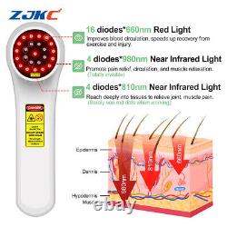 ZJKC Newest 980+810+660nm Low Level Laser Therapy Equipment Treat Wounds Pain