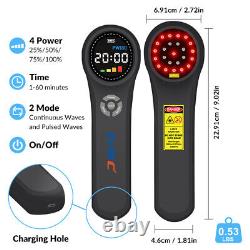 ZJKC Portable Cold Laser Therapy Device Pulsed & Continuous Dual Mode for Pain