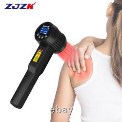 ZJKC Powerful 808nm 650nm Cold Laser Therapy Device Pulsed & Continuous for Pain