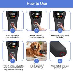 ZJZKTOP 1760mW Laser Therapy for Neuropathy in Feet Laser Pain Relief Painless