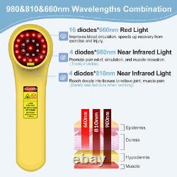 ZJZK 1760mW Red Light Therapy Device for Pain Relief LLLT Laser Therapy Home Use