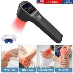 ZJZK Cold Laser Therapy LLLT 650nm+808nm Pain Relief Device Red Light Treatment