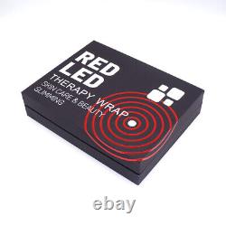 2 Chaussons LED Thérapie par Lumière Rouge Infrarouge POUR Neuropathie du Pied Soulagement de la Douleur Articulaire