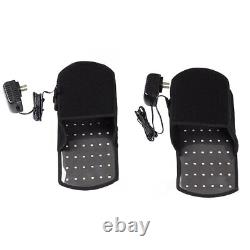2 Chaussons LED Thérapie par Lumière Rouge Infrarouge pour Neuropathie des Pieds Douleurs Articulaires RelieXR