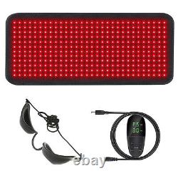 360LED Tapis de thérapie par la lumière infrarouge rouge pour le soulagement des douleurs musculaires du dos