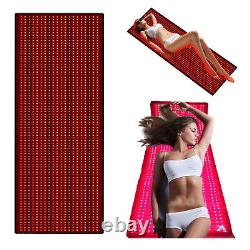 660/850nm Led Red Lighttherapy Sleeping Mat Pour Un Soulagement Complet De La Douleur Du Corps Slimming