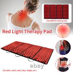 660/880nm Infrared Red Light Therapy Device Nerve Relax Panel Dos Douleur Relief