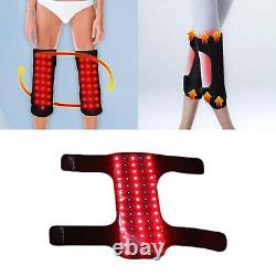 70 LED Rouge Dispositif de Thérapie par la Lumière Infrarouge pour Soulager la Douleur du Genou, de la Jambe et du Coude.
