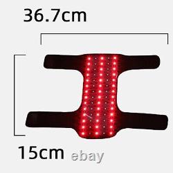 70 LED Rouge Dispositif de Thérapie par la Lumière Infrarouge pour Soulager la Douleur du Genou, de la Jambe et du Coude.