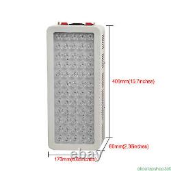 Appareil De Traitement De La Lumière Rouge 660nm 850nm Panneau De Lampe De Traitement De La Lumière Infrarouge Led