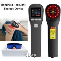 Appareil de Thérapie au Laser Froid de Grade Médical LLLT 20 Diodes Lumière NIR pour Soulagement de la Douleur