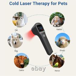 Appareil de Thérapie au Laser Froid de Grade Médical LLLT 20 Diodes Lumière NIR pour Soulagement de la Douleur