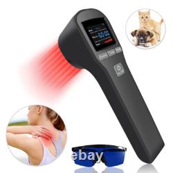 Appareil de Thérapie au Laser Froid de Grade Médical LLLT 20 Diodes Lumière NIR pour Soulagement de la Douleur