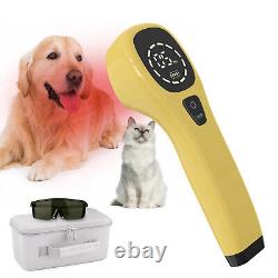 Appareil de thérapie laser doux NIR 808 puissant pour soulagement de la douleur, vétérinaire pour animaux de compagnie, chat, chien, cheval