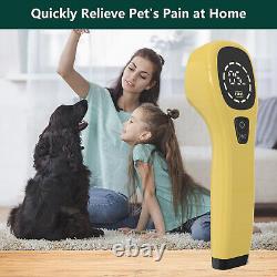 Appareil de thérapie laser doux NIR 808 puissant pour soulagement de la douleur, vétérinaire pour animaux de compagnie, chat, chien, cheval