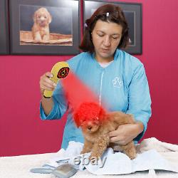 Appareil de thérapie laser doux NIR 808 puissant pour soulagement de la douleur, vétérinaire pour animaux de compagnie, chat, chien, cheval